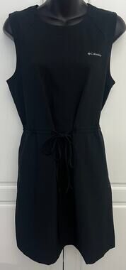 Columbia Bogata Bay Dress in Black Adjustable Waist Size S  NWOT